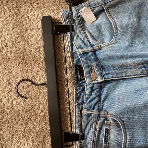 Frank And Oak Light Wash Jeans - Courtney Style Ample/Loose - Picture 6 of 7